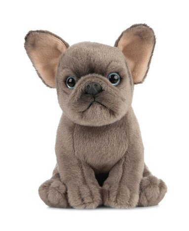 Soft Toy French Bulldog Puppy by Living Nature (18cm) AN437