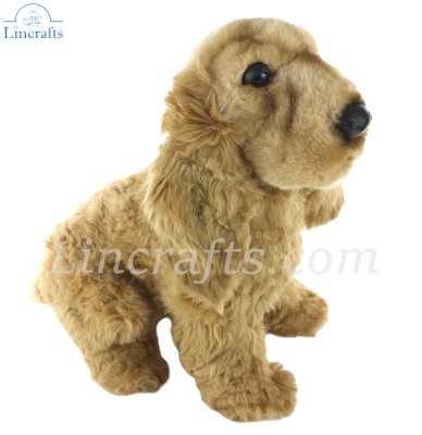 Soft Toy Dog, Cocker Spaniel by Hansa (33cm) 5038