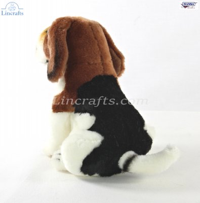 Soft Toy Dog, Beagle by Hansa (15cm) 8420