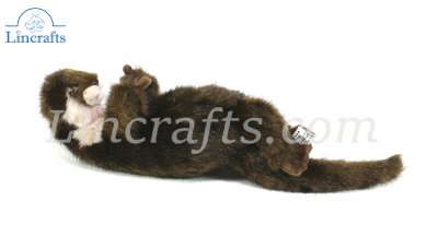 Soft Toy Otter resting by Hansa (25cm) 5175
