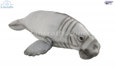 Soft Toy Sea Creature, Manatee, Sea Cow by Hansa (45cm) 6603