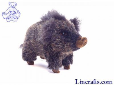 Soft Toy Wild Pig by Hansa (21cm) 2225