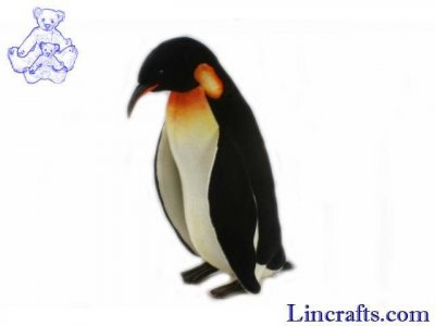 Soft Toy Bird, Emperor Penguin by Hansa (72cm) 3266