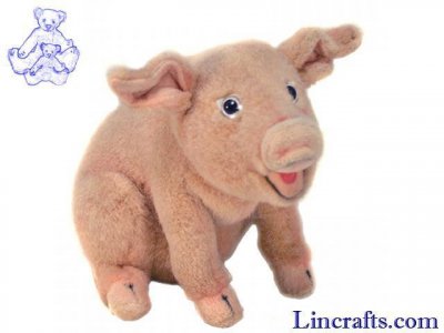 Soft Toy Pig by Hansa (20cm) 3380