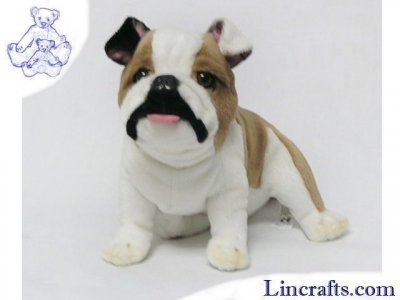 Soft Toy Bulldog (19cm) 4627