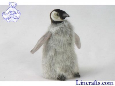 Soft Toy Bird, Emperor Penguin by Hansa (15cm) 4669