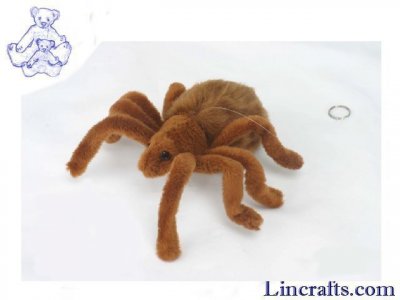Soft Toy Arachnid, Brown Tarantula Spider by Hansa (19cm) 4726