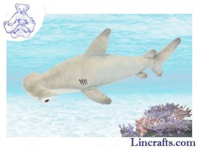 Soft Toy Hammerhead Shark by Hansa (60cm) 5058