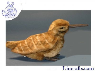Soft Toy Bird, Woodcock by Hansa (30cm) 5114