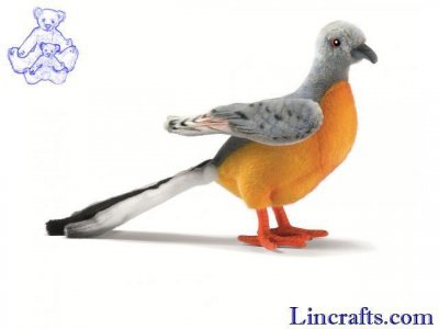 Soft Toy Pigeon by Hansa (20cm) 5130