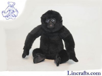 Soft Toy Sitting Baby Gorilla by Hansa (24cm) 6323
