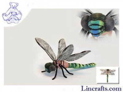 Soft Toy Dragonfly by hansa (34cm) 6566