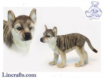 wolf soft toy