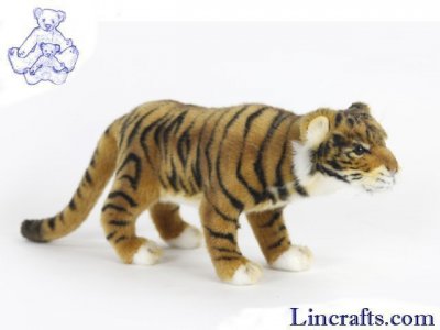 Soft Toy Wildcat, Tiger by Hansa (14cm.H) 7144