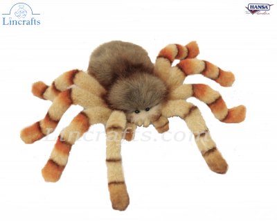 Soft Toy Jumping Spider by Hansa (20cm) 6556
