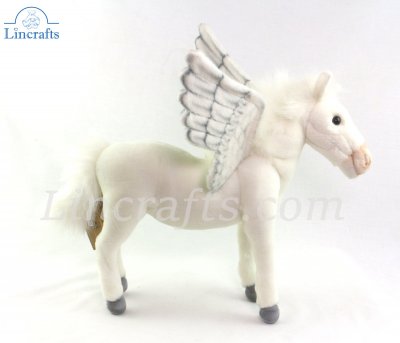 Soft Toy Pegasus, Flying Horse, by Hansa (30cm) 5253