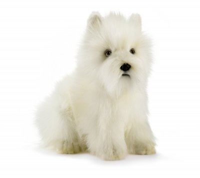 Soft Toy Dog, West Highland Terrier by Hansa (23cm) 4127
