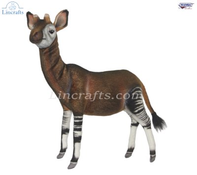 Soft Toy Okapi by Hansa (36 cm) L. 8096