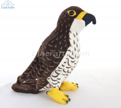 Soft Toy Peregrine Falcon by Living Nature (18cm) AN559