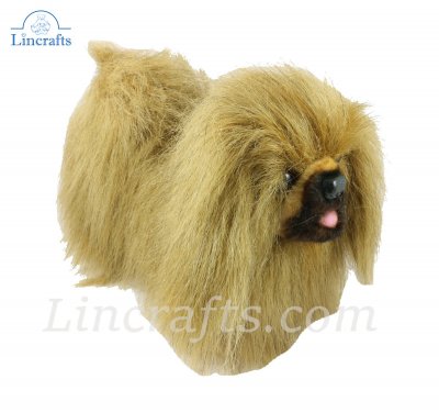 Soft Toy Dog, Pekingese by Hansa (27cm) 4137