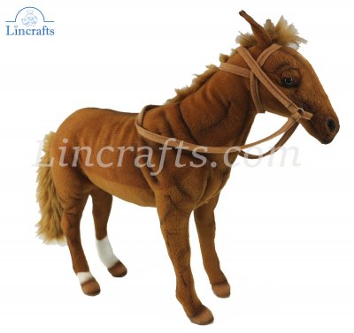Soft Toy Race Horse Phar'Lap by Hansa (36cmH) 5875