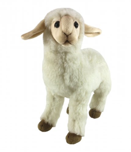 Soft Toy Sheep. Lamb by Hansa (28cm) 3455