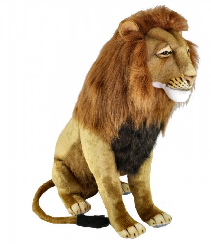 Soft Toy Lion Wildcat by Hansa (100cm) 6327