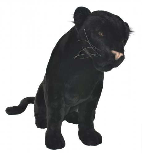 Soft Toy Wildcat, Panther by Hansa (53cm) 4804
