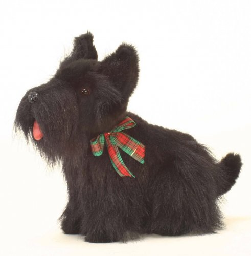 Soft Toy Dog, Scottish Terrier by Hansa (31cm) 4128