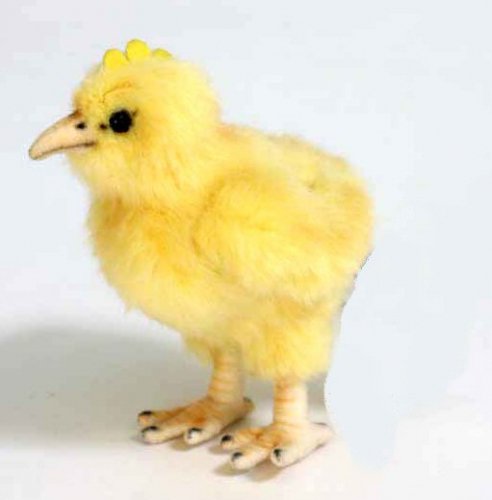 Soft Toy Yellow Chick Bird by Hansa (12cm) 5378