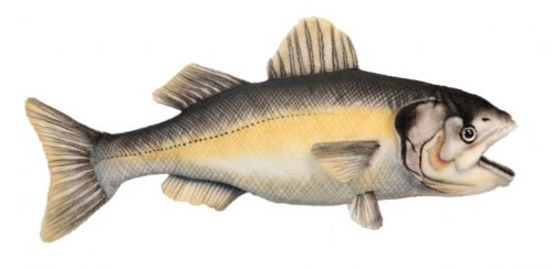 Soft Toy Fish, Sea Bass by Hansa (35cm) 6052
