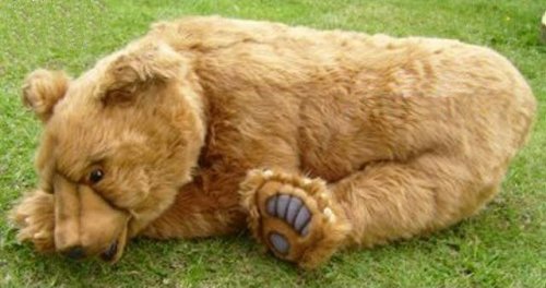 Soft Toy Bear Brown by Hansa (90cm) 4741