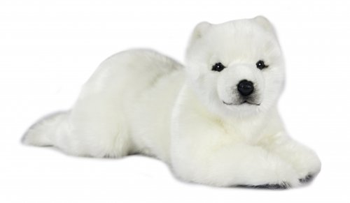 Soft Toy Bear Polar Cub Floppy by Hansa (43 cmL) 4280