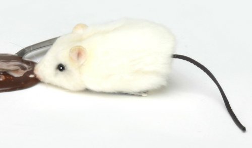 Soft Toy White Ratsky by Hansa (10cm) 4828