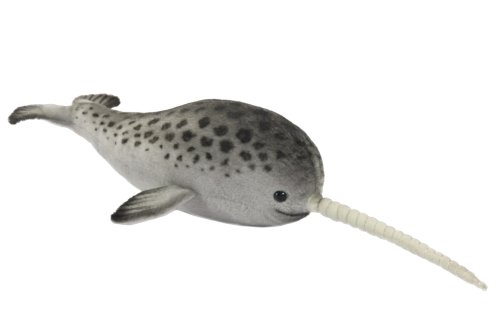Soft Toy Narwhal by Hansa (43cm) 6137