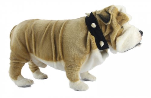 Soft Toy Dog, British Bulldog by Hansa (68cm) 5626