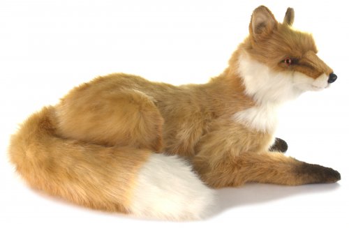 Soft Toy Fox Lying by Hansa (47cm) 7498