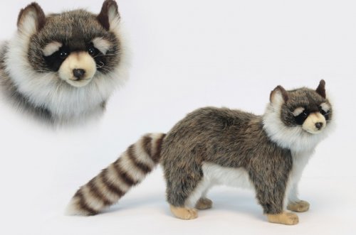 Soft Toy Raccoon by Hansa (27cm) 3822