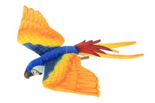 Soft Toy Flying Parrot by Hansa (43cm) 8289
