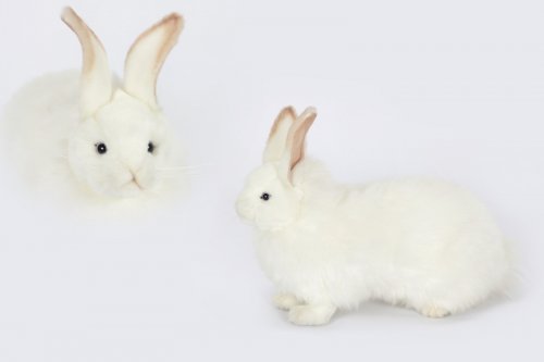 Soft Toy Arctic, Snow Rabbit by Hansa (38cm) 4672