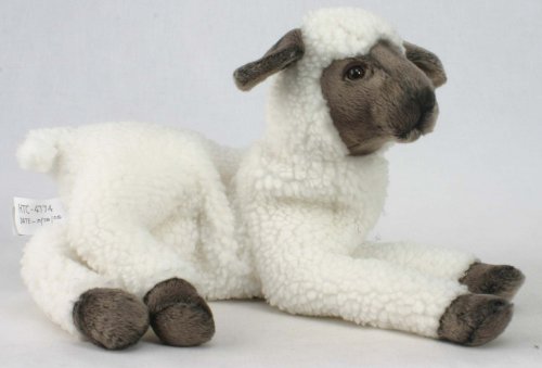 Soft Toy Lamb White by Hansa (33cm) 4774