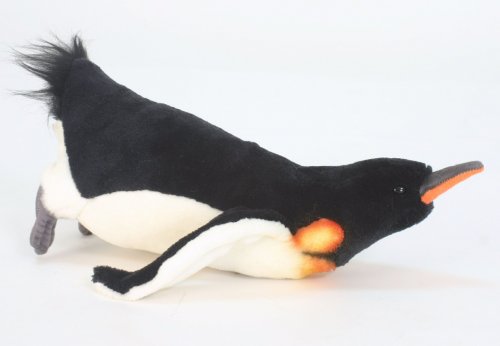Soft Toy Bird, Penguin Diving by Hansa (30cm) 5756