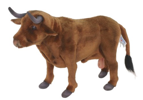Soft Toy Bull by Hansa (40cm) 5828