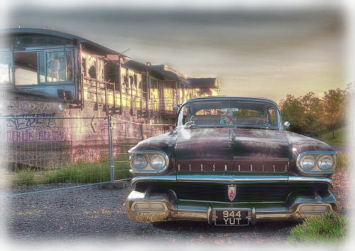 American Car Print | Poster Oldsmobile - various sizes: A4: Lustre