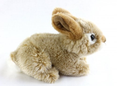 Soft Toy Beige Rabbit by Teddy Hermann (19cm) 93703