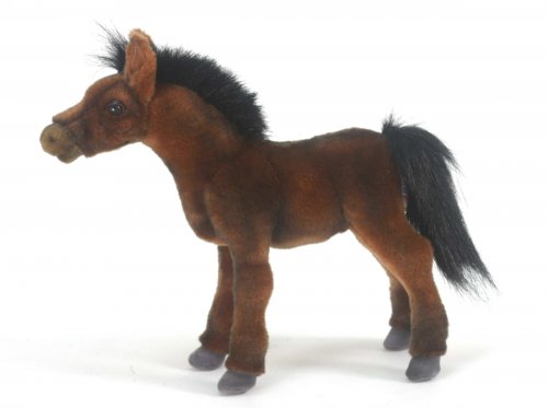 Soft Toy Horse, Thoroughbred Foal by Hansa (28cm) 5470