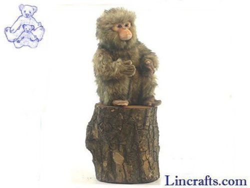 Soft Toy Monkey Sitting by Hansa (34cm)