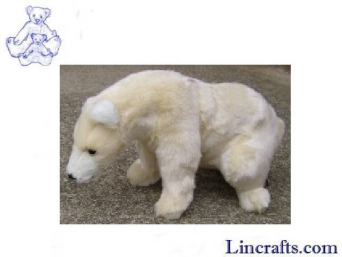 Soft Toy Polar Bear by Hansa (36cm)