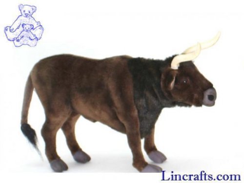 Soft Toy Aurochs Cow by Hansa (48cm)
