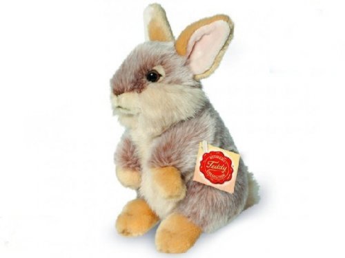 Soft Toy Brown Bunny Rabbit by Teddy Hermann (20 cm) 93779